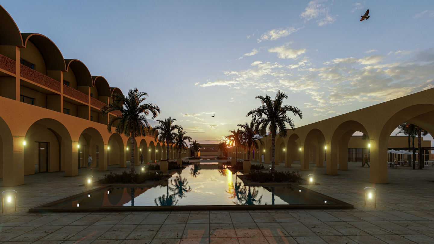 Algeria El Oued Desert Thermae Hotel