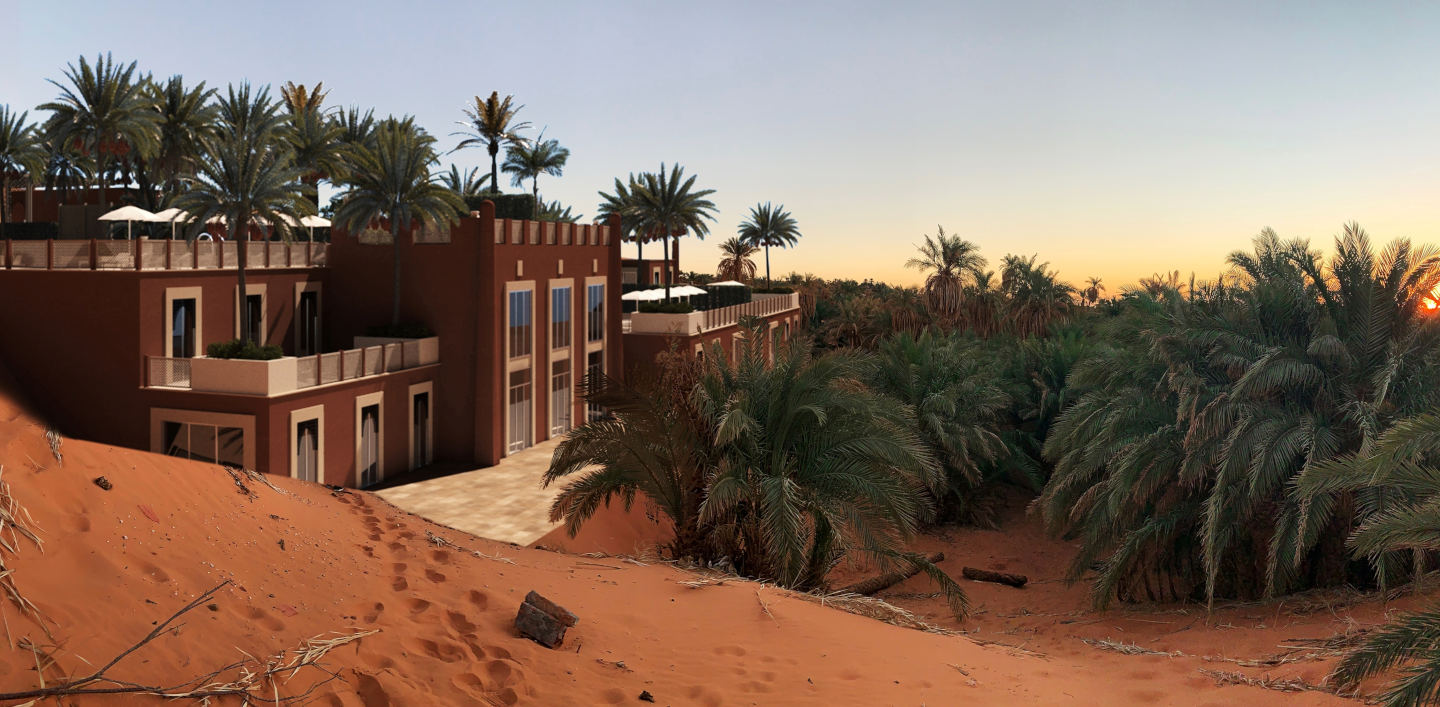 Algeria Timimoun Desert Hotel